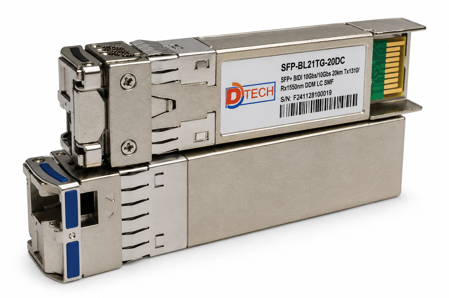 D-TECH SFP 10G BIDI Tx1270/Rx 1330nm DDM